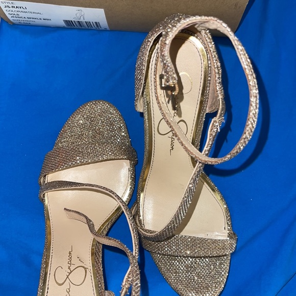 JS-Rayli. Sandaled open toe heels - Picture 2 of 3